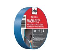Kip 246 Premium Nastro Adesivo WASHI TEC Da Esterno 24Mm, 36Mm, 48Mm X 50M