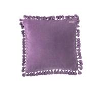 Kip&Co Copertura Per Cuscino In Velluto Orchidea Con Frange Da 20 Pollici