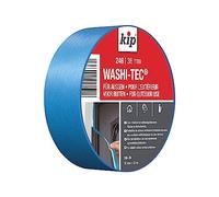 Kip Nastro adesivo blu per pittori, 36 mm x 50 m, per esterni, esterni, pittura e decorazione, resistente ai raggi UV