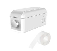 Kiperline Stampante di Etichette, Dispositivo di Etichettatura Adesiva Bluetooth Stampante di Etichette Portatile con Supporto iOS e Android per l'ufficio Domestico (Bianco)