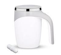 KIPIDA Tazza auto-commovente, 380 ml, in acciaio inox, elettrica self Stirring Mug tazza automatica magnetica per caffè, latte, cioccolata calda, tè