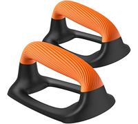 Kipika Barre per flessioni, supporto per flessioni con manico in plastica morbida ispessita, base stabile antiscivolo maniglie per flessioni perfette per l'allenamento della forza del pavimento