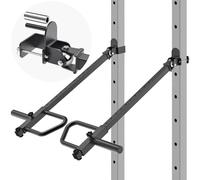 Kipika Bracci regolabili a leva per Power Rack - Jammer Arms Attacchi per rack da 7,6 x 7,6 cm con fori da 5/8" o 2,5 cm - Compatibile con piastre olimpiche da 5,1 cm - Altezza e angolo regolabili - 1