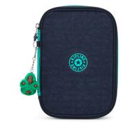 kipling 100 Pens Pencase L Blue Green Bl