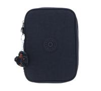 kipling 100 Pens Pencase L True Blue Tonal