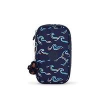 Kipling 50 Pens, Astuccio Unisex - Bambini e ragazzi, Fun Ocean Print, Taglia Unica