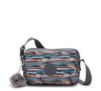 Kipling Abanu Borsa a Tracolla, Borsa a Tracolla Compatta Leggera con Chiusura a Zip, Tracolla Regolabile & Scomparti Multipli, Borsa da Viaggio Quotidiana - Mineral Stripes