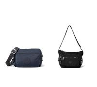 Kipling ABANU, Borse a Tracolla, Donna, Blu, Taglia unica GABBIE S, Borsa a Tracolla, Donna, Nero (Black Noir), Taglia unica