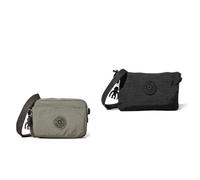 Kipling ABANU, Borse a Tracolla, Donna, Green Moss, Taglia unica CREATIVITY XB, Pochette, Donna, Nero Noir, Taglia unica