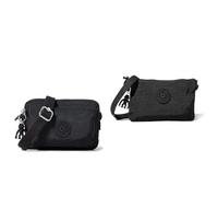 Kipling ABANU, Borse a Tracolla, Donna, Nero (Black Noir), Taglia unica CREATIVITY XB, Pochette, Donna, Nero Noir, Taglia unica