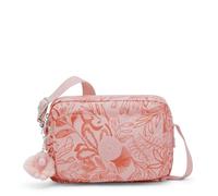 Kipling Abanu M Borsa a Tracolla, Borsa Media Leggera con Scomparti con Zip Multipli, Tracolla Regolabile & Resistente Borsa da Viaggio Quotidiana - Refined Flowers