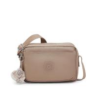 Kipling Abanu M Borsa a Tracolla, Borsa Media Leggera con Scomparti con Zip Multipli, Tracolla Regolabile & Resistente Borsa da Viaggio Quotidiana - Tan Beige