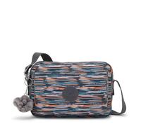 Kipling Abanu M Borsa a Tracolla, Borsa Media Leggera con Scomparti con Zip Multipli, Tracolla Regolabile & Resistente Borsa da Viaggio Quotidiana - Mineral Stripes