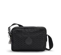 Kipling ABANU M Tracolla media, Signature Emb (Nero)
