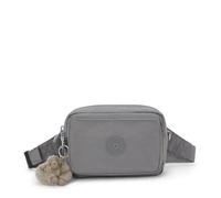 Kipling Abanu Multi Metallic Convertible Crossbody Bag, Grigio invitante, Medium, Casual