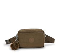 Kipling ABANU Multi Piccola Borsa a Tracolla trasformabile in Marsupio, Smooth Khaki (Khaki)