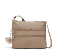 Kipling Alvar Borsa a Tracolla, Borsa a Spalla Compatta Leggera con Tasche Multiple, Tracolla Regolabile & Borsa da Viaggio Quotidiana Sicura - Tan Beige