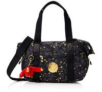 Kipling Art Mini - Borse a secchiello Donna, Multicolore (Grey Gold Fl), 34x21x18.5 cm (B x H T)