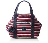 Kipling Art S - Borse a mano Donna, Multicolour (Sugar Stripe Bl), 44x27x0.1 cm (W x H x L)