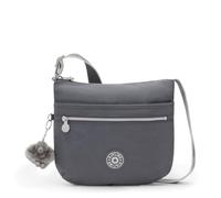 Kipling Arto Borsa a Tracolla, Borsa Media Leggera con Tasche con Zip Multiple, Tracolla Regolabile & Resistente Borsa da Viaggio Quotidiana - Moonlit Grey