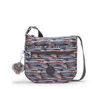 Kipling Arto Borsa a Tracolla, Borsa Media Leggera con Tasche con Zip Multiple, Tracolla Regolabile & Resistente Borsa da Viaggio Quotidiana - Mineral Stripes