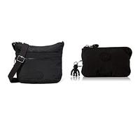 Kipling ARTO, Crossbody Unisex-Adulto, Nero Noir, One Size+Pouches/Cases Donna,