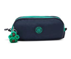 kipling Back To School Gitroy Pencase L Blue Green Bl