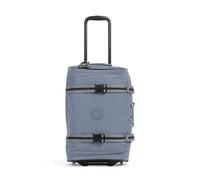 Kipling Basic Aviana S Borsone trolley blu-grigio, fibra sintetica, 33 x 54 x 25cm