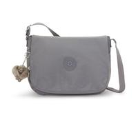 Kipling Basic Earthbeat M Borsa a spalla grigio, fibra sintetica, donna