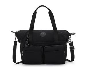 Kipling Basic Elevated New Art Borsa a spalla 49 cm Vano porta PC nero