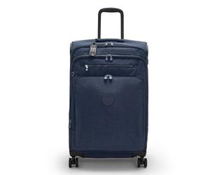 Kipling Basic New Youri Spin 4 ruote Carrello M 68 cm con piega di espansione blu
