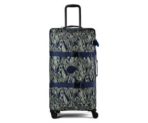 Kipling Basic Prt Spontaneous 4 ruote Carrello L 78 cm grigio