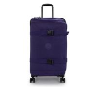 Kipling Basic Spontaneous M Valigia trolley (4 ruote) blu scuro, fibra sintetica, 36 x 66 x 24cm