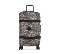 Kipling Basic Spontaneous M Valigia trolley (4 ruote) nero/beige, fibra sintetica, 36 x 66 x 24cm