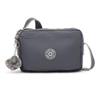 Kipling Abanu M Borsa a Tracolla, Borsa Media Leggera con Scomparti con Zip Multipli, Tracolla Regolabile & Resistente Borsa da Viaggio Quotidiana - Moonlit Grey