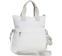 Kipling Borsa a tracolla Eleva da donna, color alabastro, 12.25 L X 13 H X 4.75 D US, bianco, 12.25"L X 13"H X 4.75"D