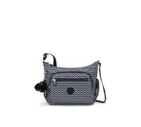 KIPLING Borsa a tracolla 'Gabbie' nero / bianco, Taglia One Size