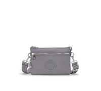 Kipling Charm Riri Zip Borsa a tracolla grigio, fibra sintetica, donna