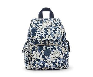 Kipling City Pack Mini Zaini Casual da donna, taglia unica, Arte floreale, One Size