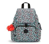 Kipling City Pack Mini, Zaino Piccolo, Abstract Print (Bianco)