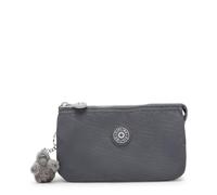 Kipling Creativity L Astuccio, Astuccio Organizer Grande Leggero con Chiusura a Zip & Scomparti Multipli, Versatile Borsa Cosmetici & Accessori da Viaggio Quotidiano - Moonlit Grey