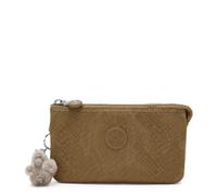 Kipling Creativity L Astuccio, Astuccio Organizer Grande Leggero con Chiusura a Zip & Scomparti Multipli, Versatile Borsa Cosmetici & Accessori da Viaggio Quotidiano - Bronze Skin EMB
