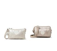 Kipling CREATIVITY XB, Pochette, Donna, Metallic Glow, Taglia unica ABANU, Borse a Tracolla, Donna, Argento (Metallic Glow), Taglia unica