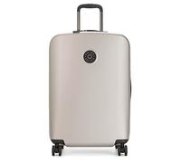 Kipling Curiosity M Bagagli - Valigia Unisex - Adulto, Argento Metallic Glow, Taglia unica