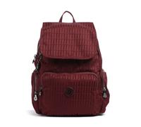Kipling Elevated City Zip S Zaino rosso scuro, poliestere, donna, 12L
