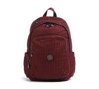 Kipling Elevated Delia Zaino rosso scuro, fibra sintetica, donna, 15L