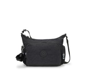 Kipling Gabb I4493-P39 - Borsa a tracolla da donna, con cinghie regolabili, misura media, colore: Nero, Nero Nero, M, Borsa a tracolla