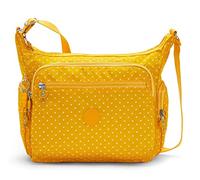 Kipling Gabbie, Borsa a tracolla Donna, Morbido Dot Giallo, Taglia unica