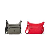 Kipling GABBIE, Borsa a Tracolla, Donna, Verde Moss, Taglia unica GABBIE S, Borsa a Tracolla, Donna, Red Rouge, Taglia unica