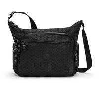 Kipling Gabbie, Borsa a Tracolla Media, Signature Emb (Nero)